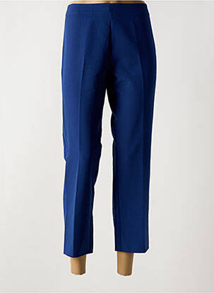 Pantalon 7/8 talie elastică mărime normală albastru GRIFFON femeie