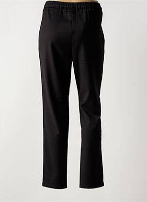 Pantalon slim talie elastică mărime normală negru LA FEE MARABOUTEE femeie