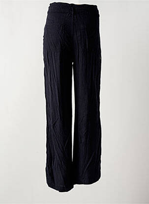 Pantalon evazat talie cu cleme talie înaltă negru TEDDY SMITH femeie