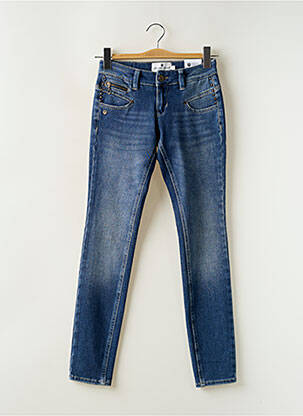 Blugi cu croială slim albastru FREE BOY femeie