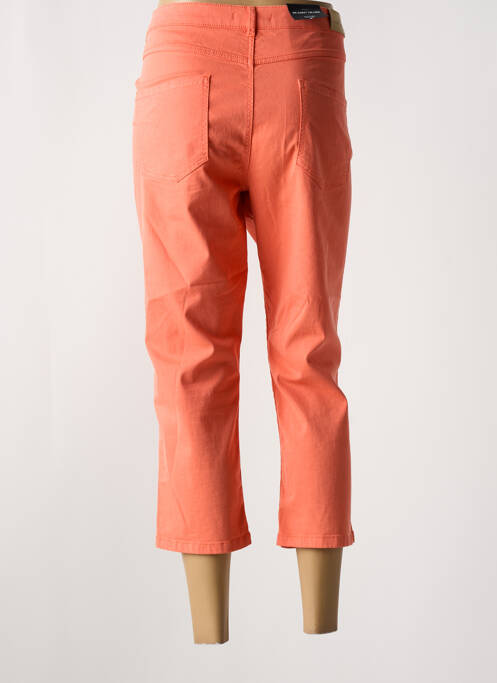 Pantalon trei sferturi portocaliu BRUNO SAINT HILAIRE femeie