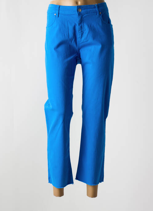 Blugi cu croială slim albastru SIGNE NATURE femeie