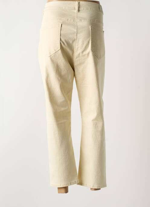 Blugi cu croială dreaptă bej GRIFFON femeie