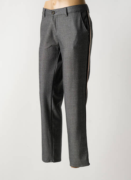 Pantalon chino gri LE TEMPS DES CERISES femeie