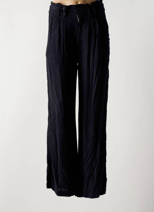 Pantalon evazat negru TEDDY SMITH femeie