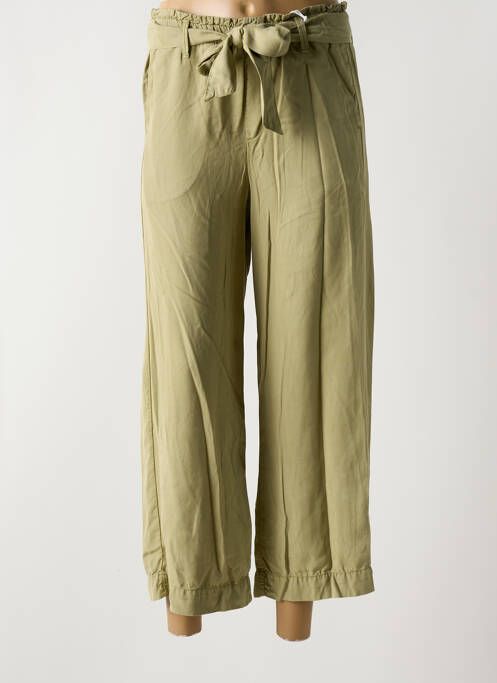 Pantalon 7/8 verde KANOPE femeie