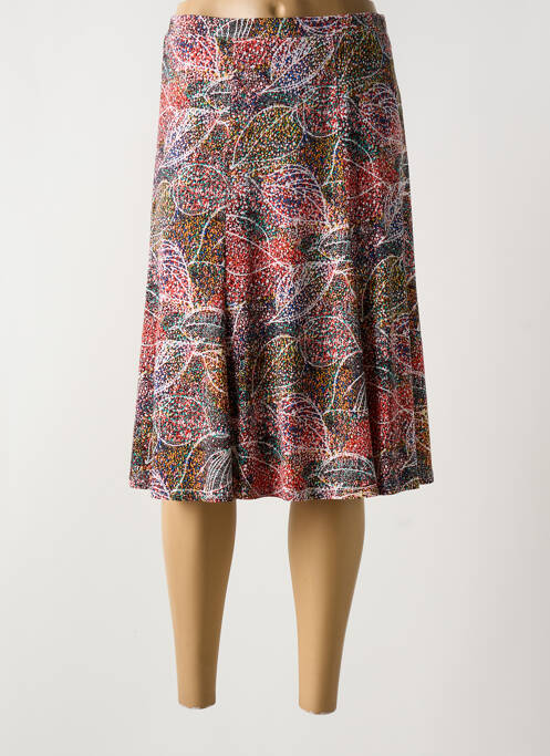 Fustă midi roșu GEVANA femeie