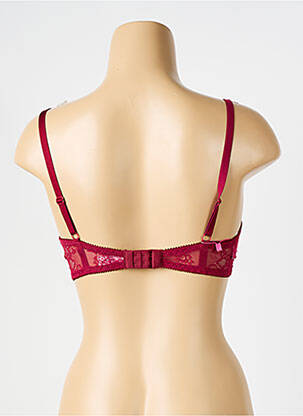 Sutien ușoară și transparentă sutien cupe întregi cu decolteu înalt violet LINGERIE STORY femeie