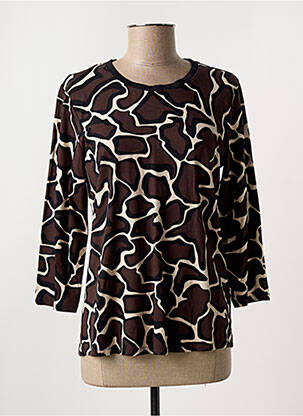 Tricou mâneci 3/4 mâneci 3/4 maro BETTY BARCLAY femeie