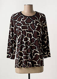 Tricou mâneci 3/4 mâneci 3/4 maro BETTY BARCLAY femme