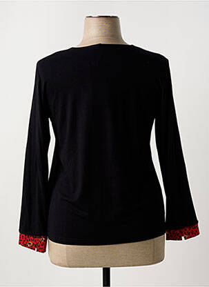 Tricou mâneci lungi mâneci lungi negru TELMAIL femeie