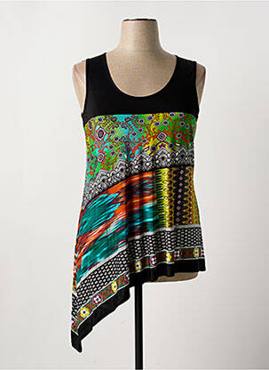 Tunică fără mâneci negru UN POINT C EST TOUT femeie