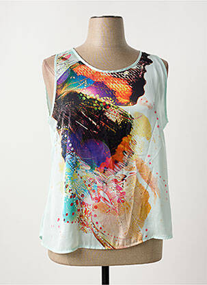 Top verde UN POINT C EST TOUT femeie