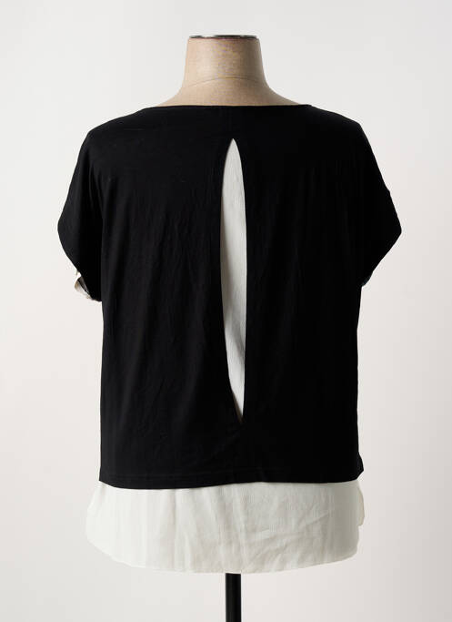 Top negru QUATRE VINGT JOURS femeie