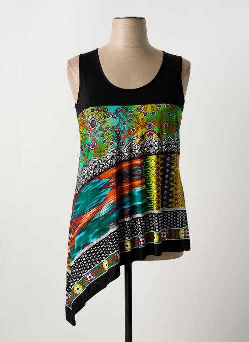 Tunică fără mâneci negru UN POINT C EST TOUT femeie