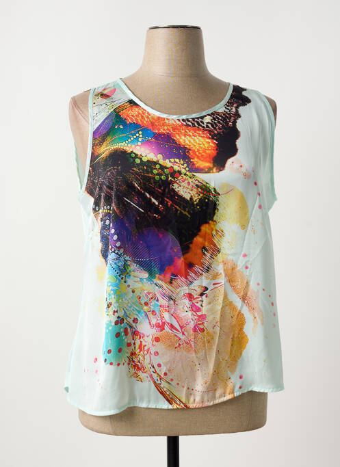 Top verde UN POINT C EST TOUT femeie