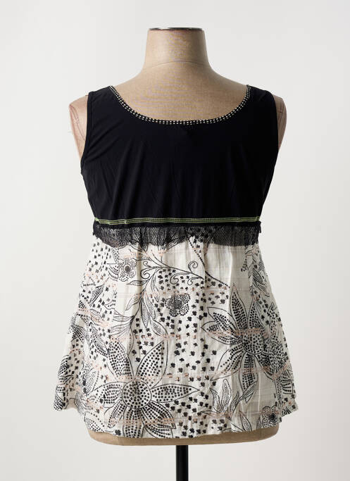 Tunică fără mâneci negru PAUSE CAFE femeie