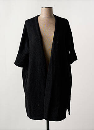 Vestă cu mâneci scurte negru SEE U SOON femeie