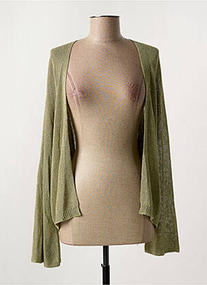 Vestă cu mâneci lungi verde MOLLY BRACKEN femeie