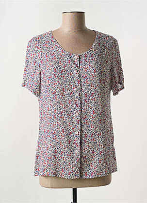 Cămașă mâneci scurte mâneci scurte albastru GEVANA femme