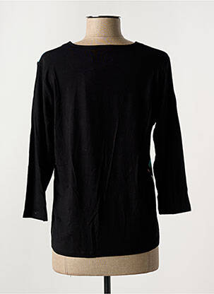 Tricou mâneci 3/4 mâneci 3/4 negru GRIFFON femeie