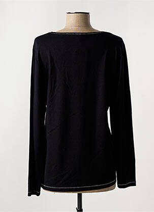 Tricou mâneci lungi mâneci lungi negru HAJO femeie