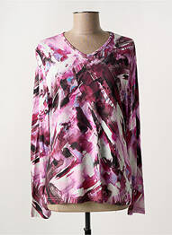Tricou mâneci lungi mâneci lungi violet GRIFFON femme