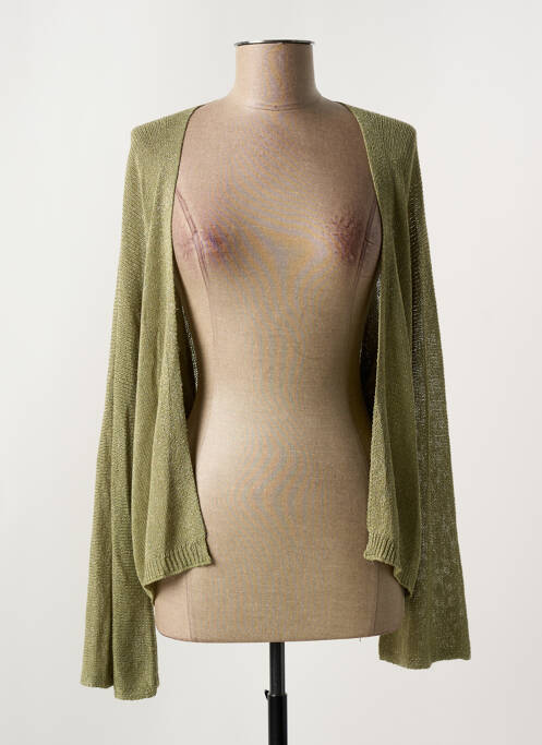 Vestă cu mâneci lungi verde MOLLY BRACKEN femeie