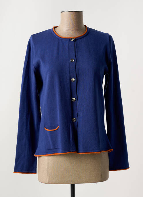 Vestă cu mâneci lungi albastru TELMAIL femeie