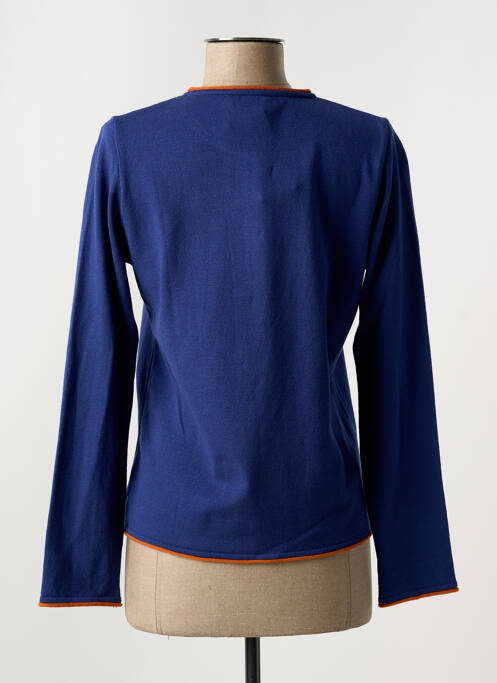 Vestă cu mâneci lungi albastru TELMAIL femeie