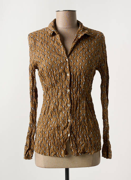 Cămașă maro NICE THINGS femeie