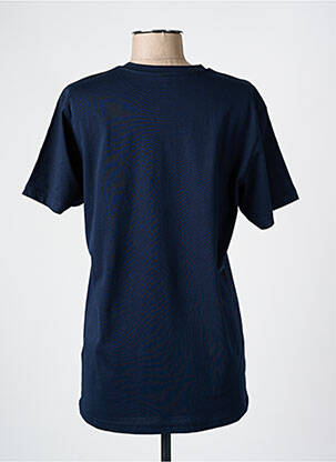 Tricou serigrafie mâneci scurte albastru HH femeie
