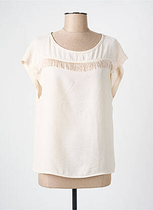 Top bej SIGNE NATURE femeie