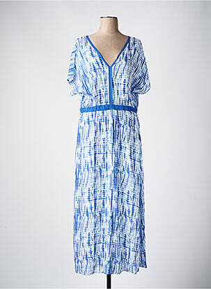 Rochie lungă albastru LA FEE MARABOUTEE femeie