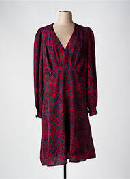 Rochie midi mâneci lungi mâneci lungi roșu MOLLY BRACKEN femme