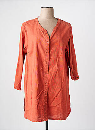 Tunică mâneci lungi portocaliu CISO femeie