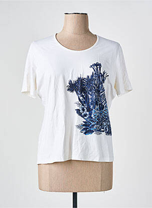 Tricou bej UN POINT C EST TOUT femeie