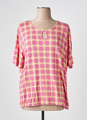 Tricou elasticitate mâneci scurte roz BETTY BARCLAY femeie