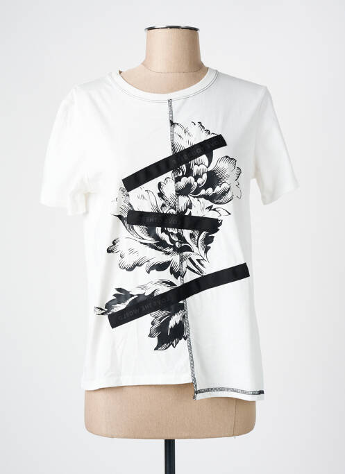 Tricou bej DESIGUAL femeie