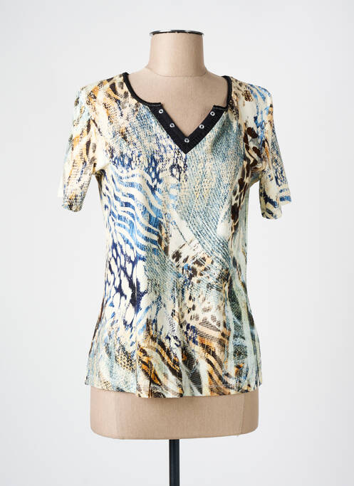 Tricou bej CHRISTINE LAURE femeie