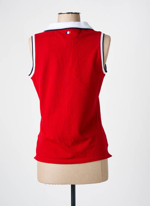 Polo roșu DELAHAYE femeie