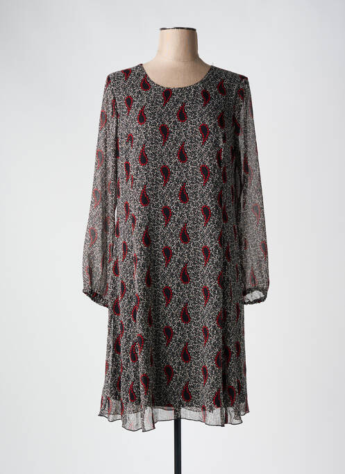 Rochie midi negru GEVANA femeie