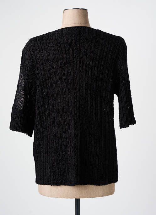 Vestă cu mâneci scurte negru PRUNELLE femeie