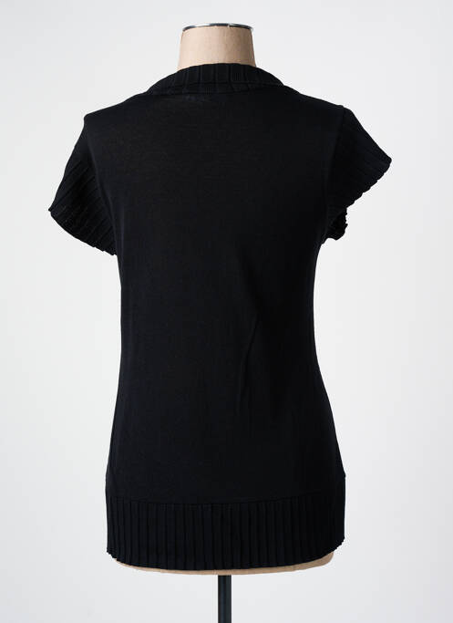 Vestă cu mâneci scurte negru PRUNELLE femeie