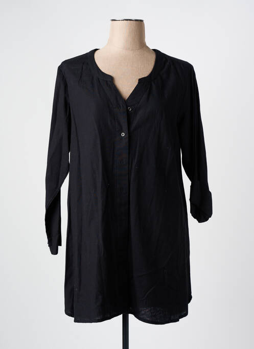 Tunică mâneci lungi negru CISO femeie