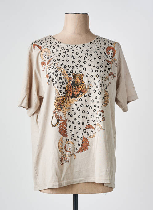 Tricou bej LUIGI ZANARETTI femeie