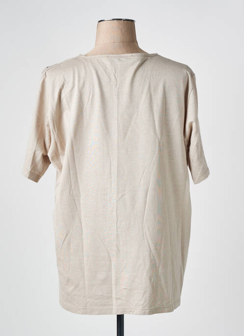 Tricou bej LUIGI ZANARETTI femeie