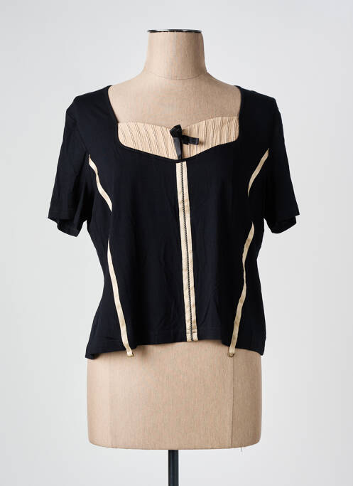 Tricou negru PAUSE CAFE femeie