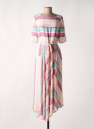 Rochie lungă roz COMMA, femeie