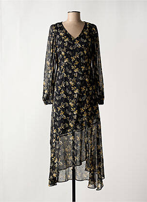 Rochie lungă negru LE TEMPS DES CERISES femeie